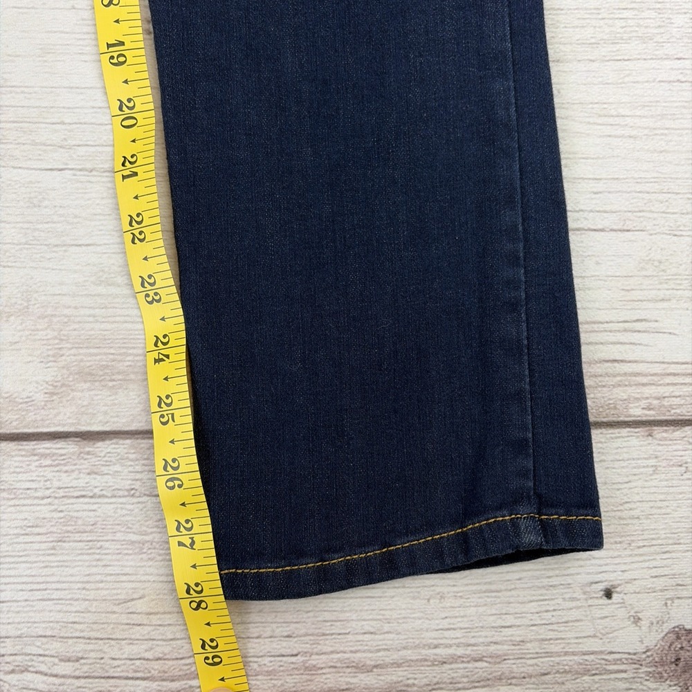 NWT Levi Strauss Teens 16 Reg 510 Dark Denim Stretch Hip To Ankle Skinny Jeans - Picture 4 of 16